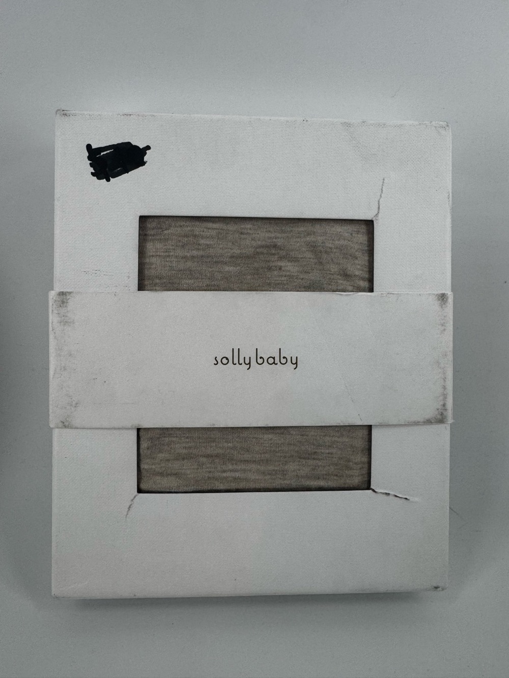 “SOLLY BABY” NEW Flax Gray wrap